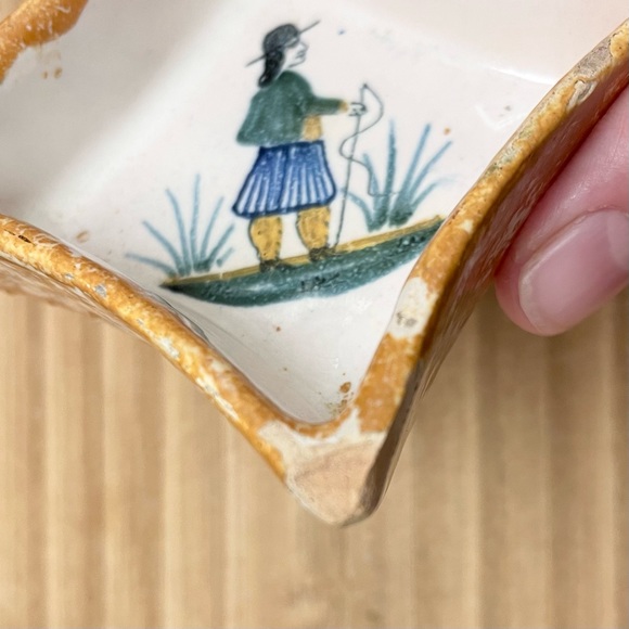 Quimper trinket dish - Picture 4 of 8